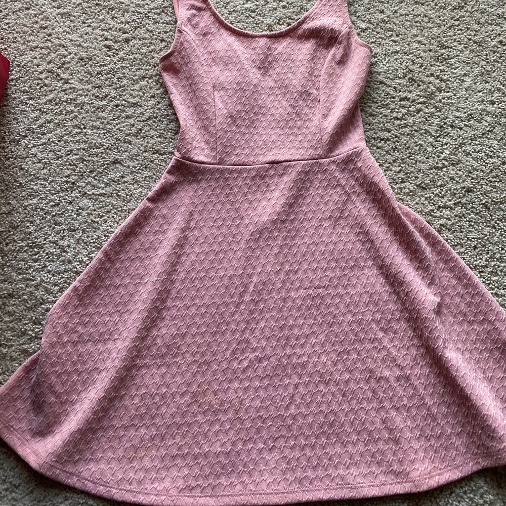 Pink dress